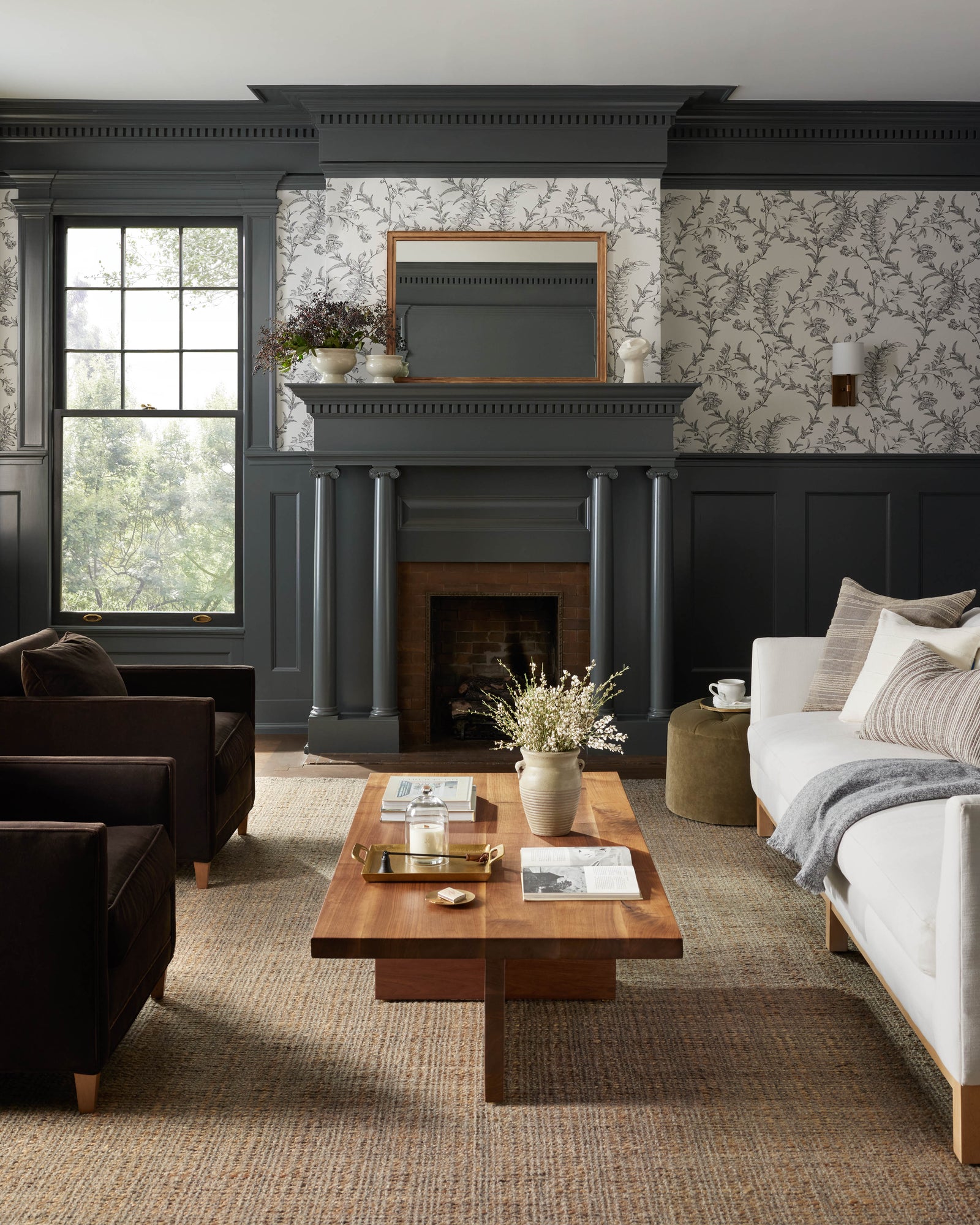 Cornwall Mocha / Natural — a Loloi rug at Laurie Yapp Home.