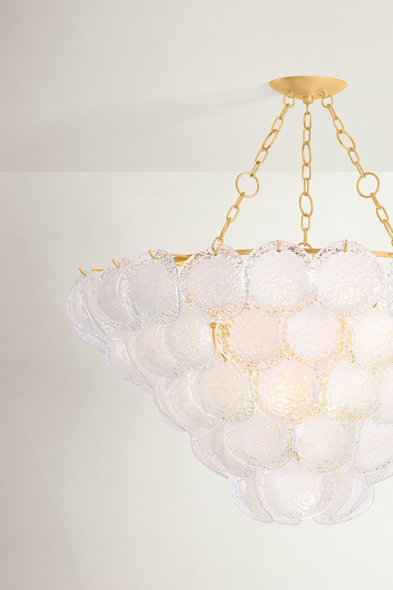 Cedar Hill Chandelier 47.25" — a Hudson Valley chandelier for dining rooms, entries, and living rooms at Laurie Yapp Home.