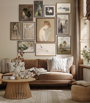 side view of COLLECTION 23 – THE RABBIT C. 1907 luxury Artwork