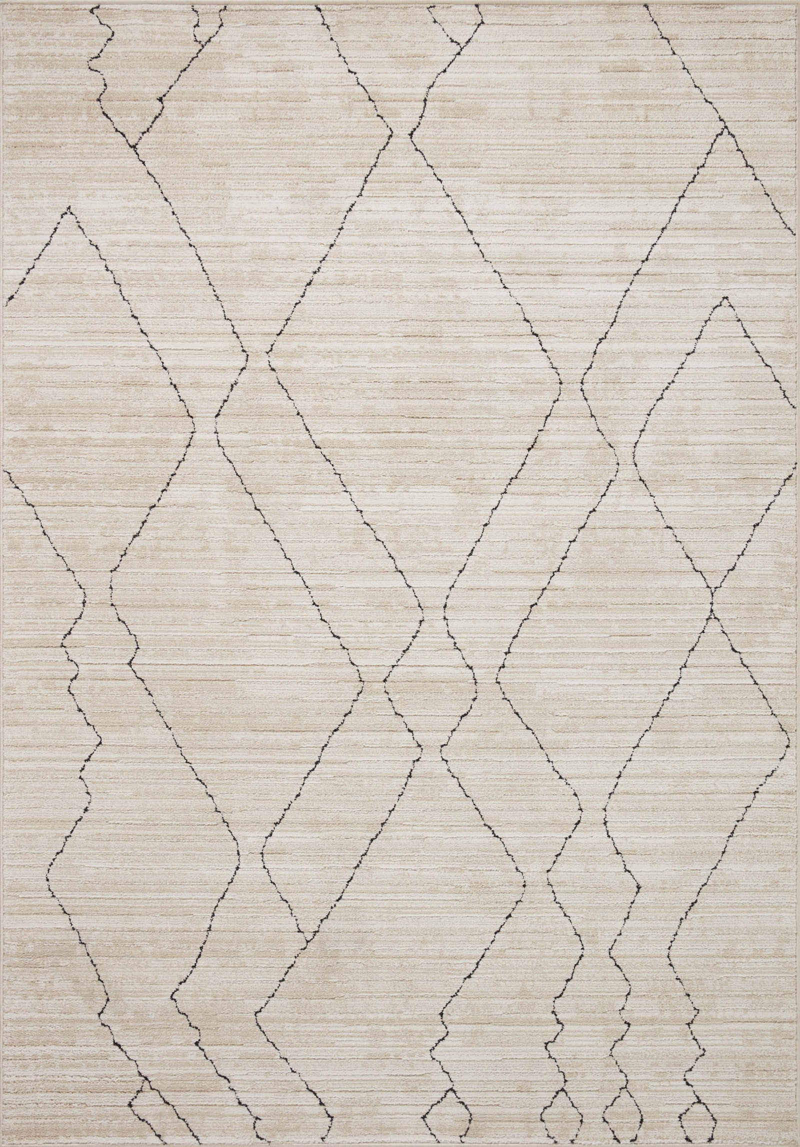 Darby Sand / Charcoal — a Loloi rug at Laurie Yapp Home.