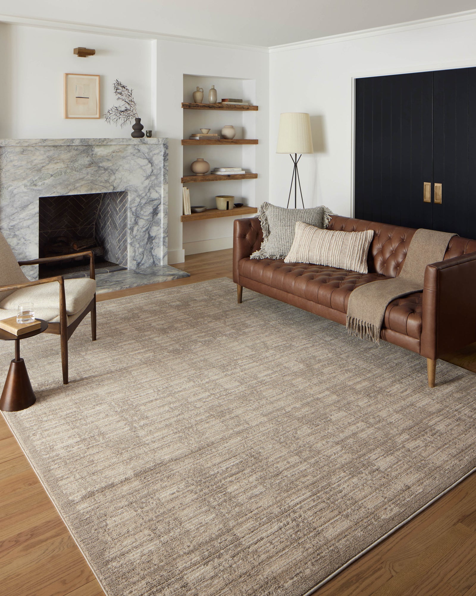 Darby Pebble / Sand — a Loloi rug at Laurie Yapp Home.