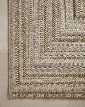 Close-up detail of the Dawn Natural (Pattern 1) showing its pile and weave.