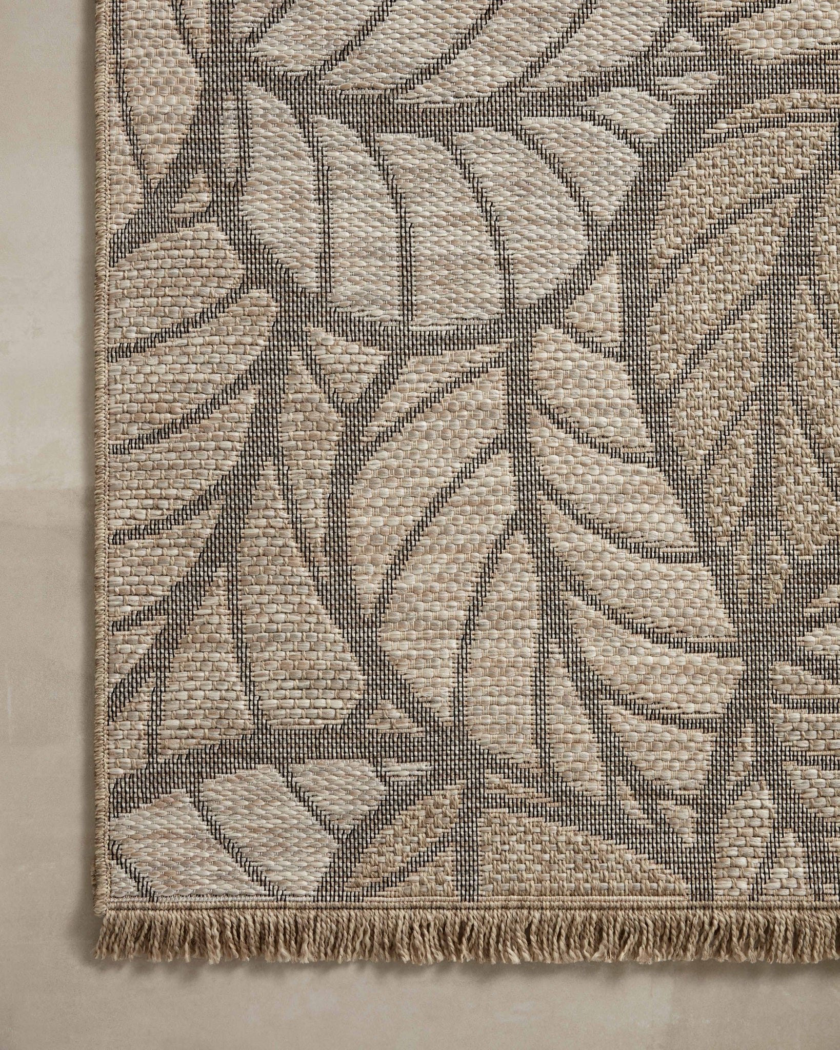 Close-up detail of the Dawn Natural (Pattern 5) showing its pile and weave.