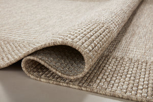 Side view of the Dawn Natural (Pattern 6) rug.