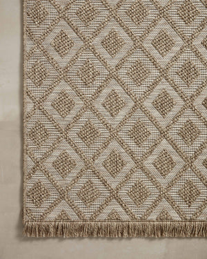 Dawn Natural (Pattern 7) styled in a living room at Laurie Yapp Home.
