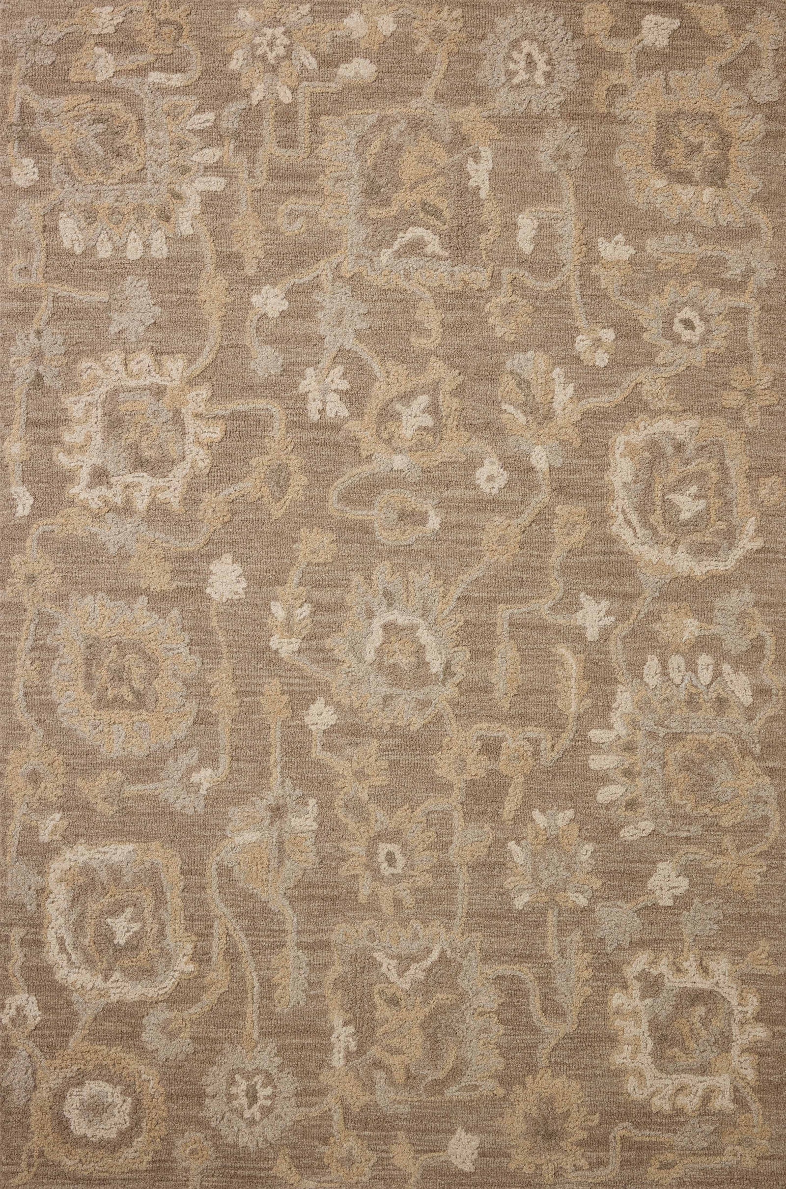 Dorothea Bark / Stone — a Loloi rug at Laurie Yapp Home.