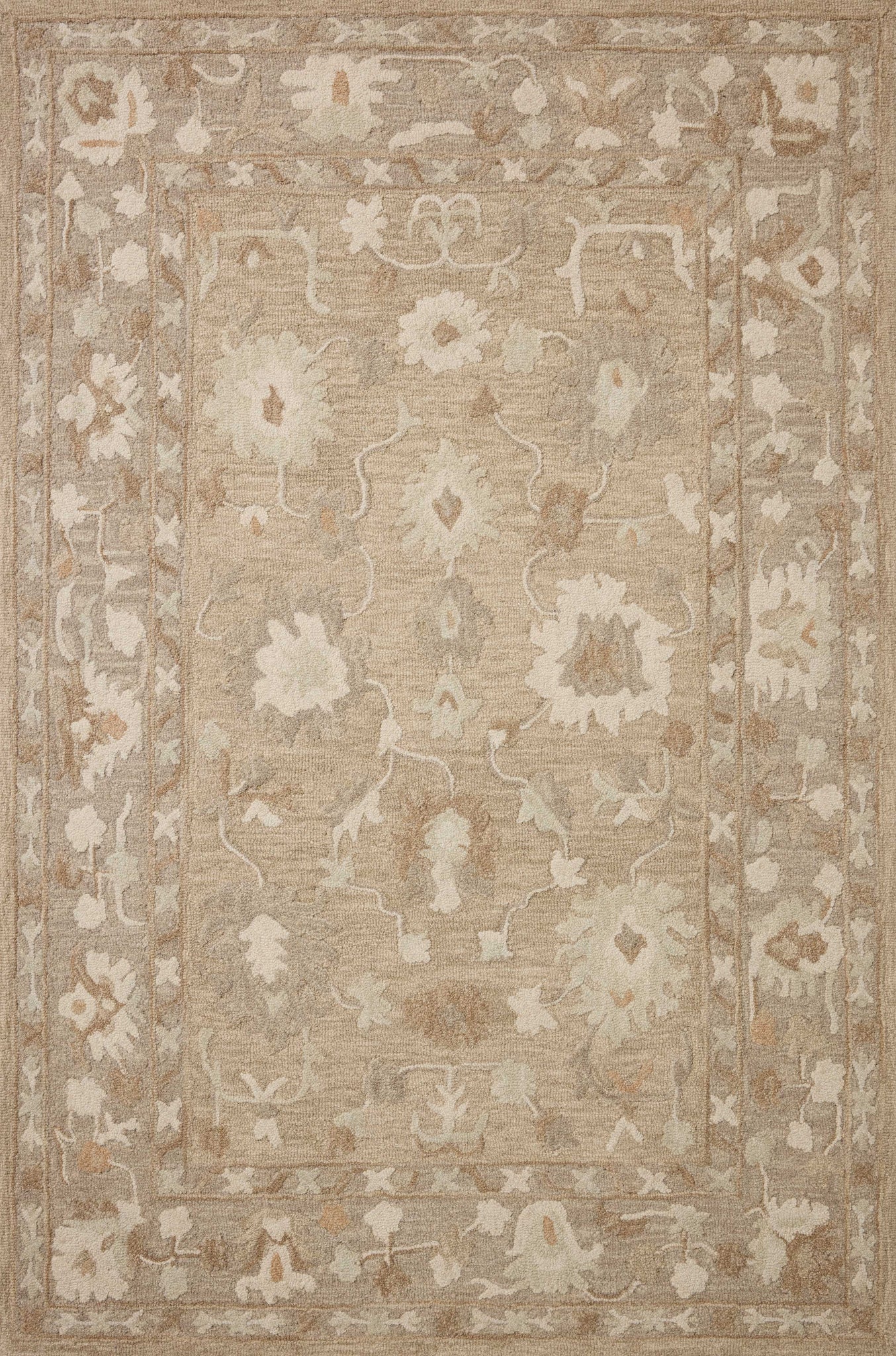 Dorothea Khaki / Dove — a Loloi rug at Laurie Yapp Home.