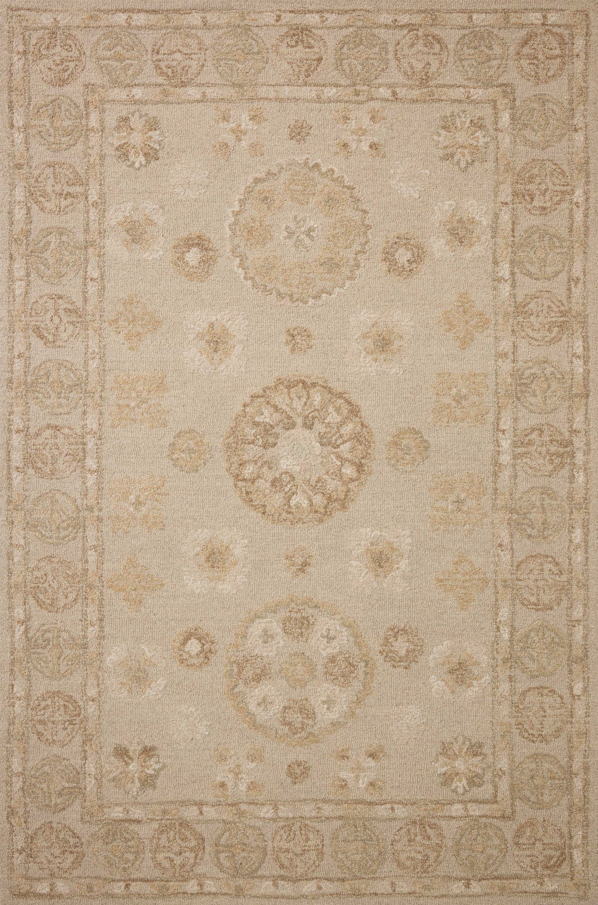 Dorothea Dove / Natural — a Loloi rug at Laurie Yapp Home.
