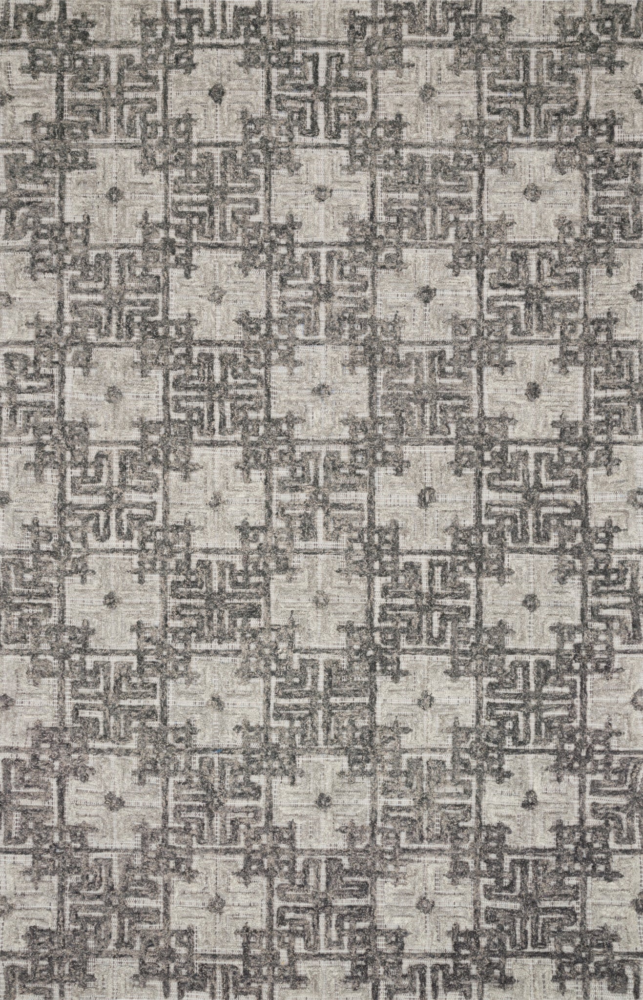 Ehren Charcoal Fog — a Loloi rug at Laurie Yapp Home.
