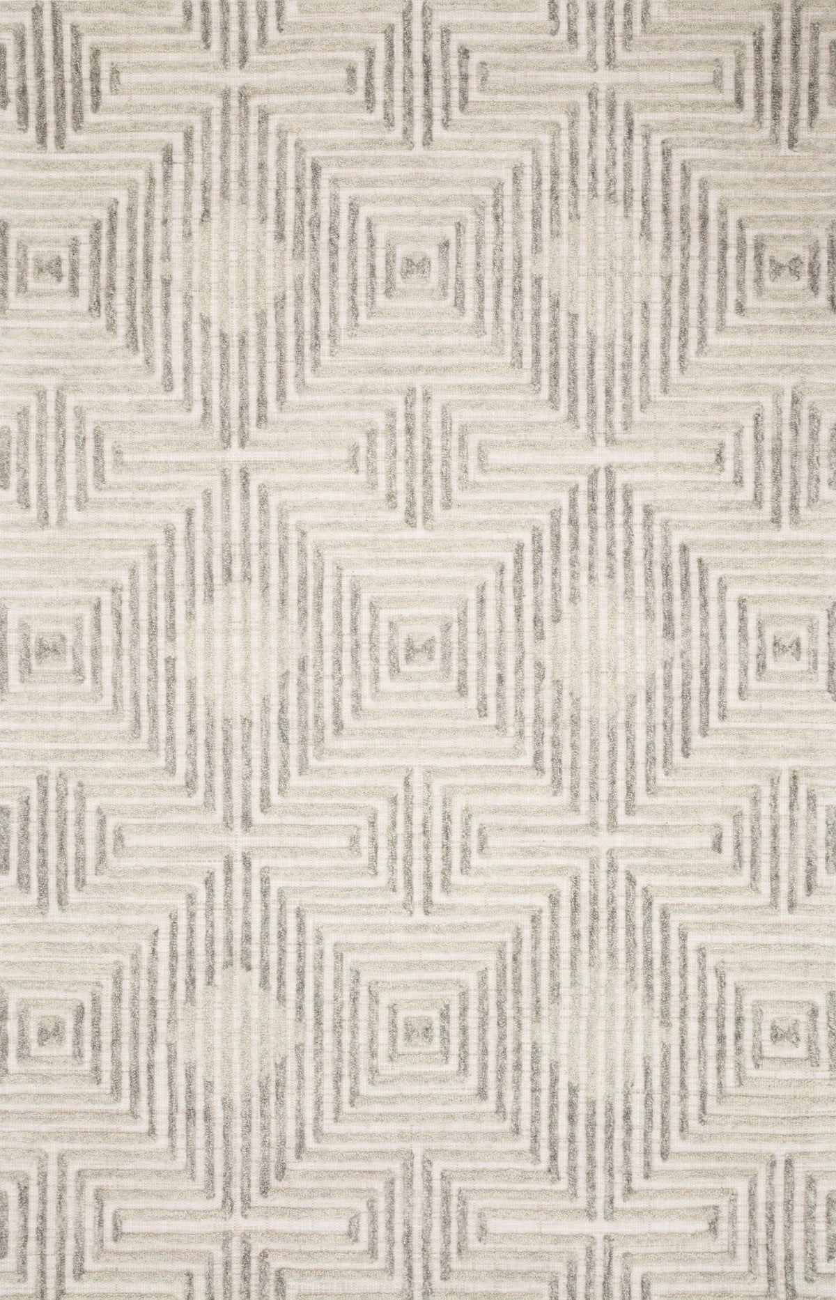 Ehren Grey / Silver — a Loloi rug at Laurie Yapp Home.