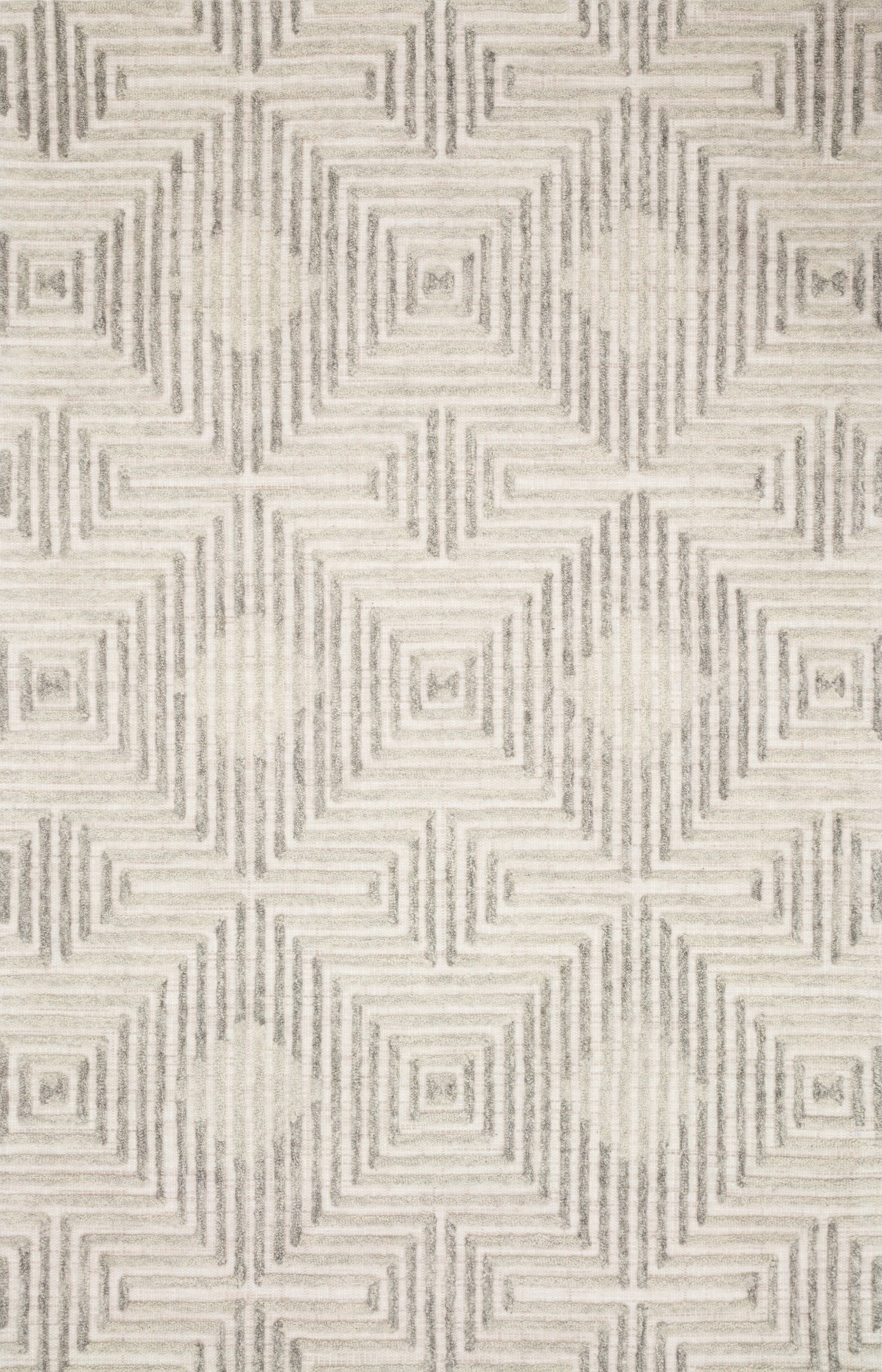 Ehren Grey / Silver — a Loloi rug at Laurie Yapp Home.