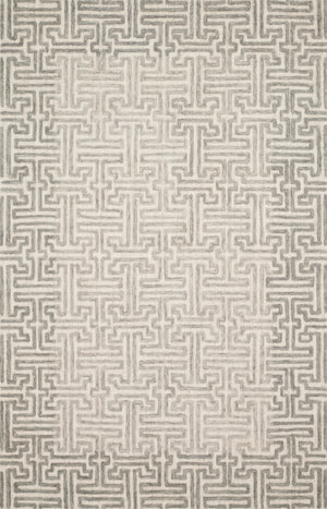 Ehren Stone / Sand — a Loloi rug at Laurie Yapp Home.