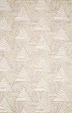 Ehren Oatmeal / Ivory — a Loloi rug at Laurie Yapp Home.