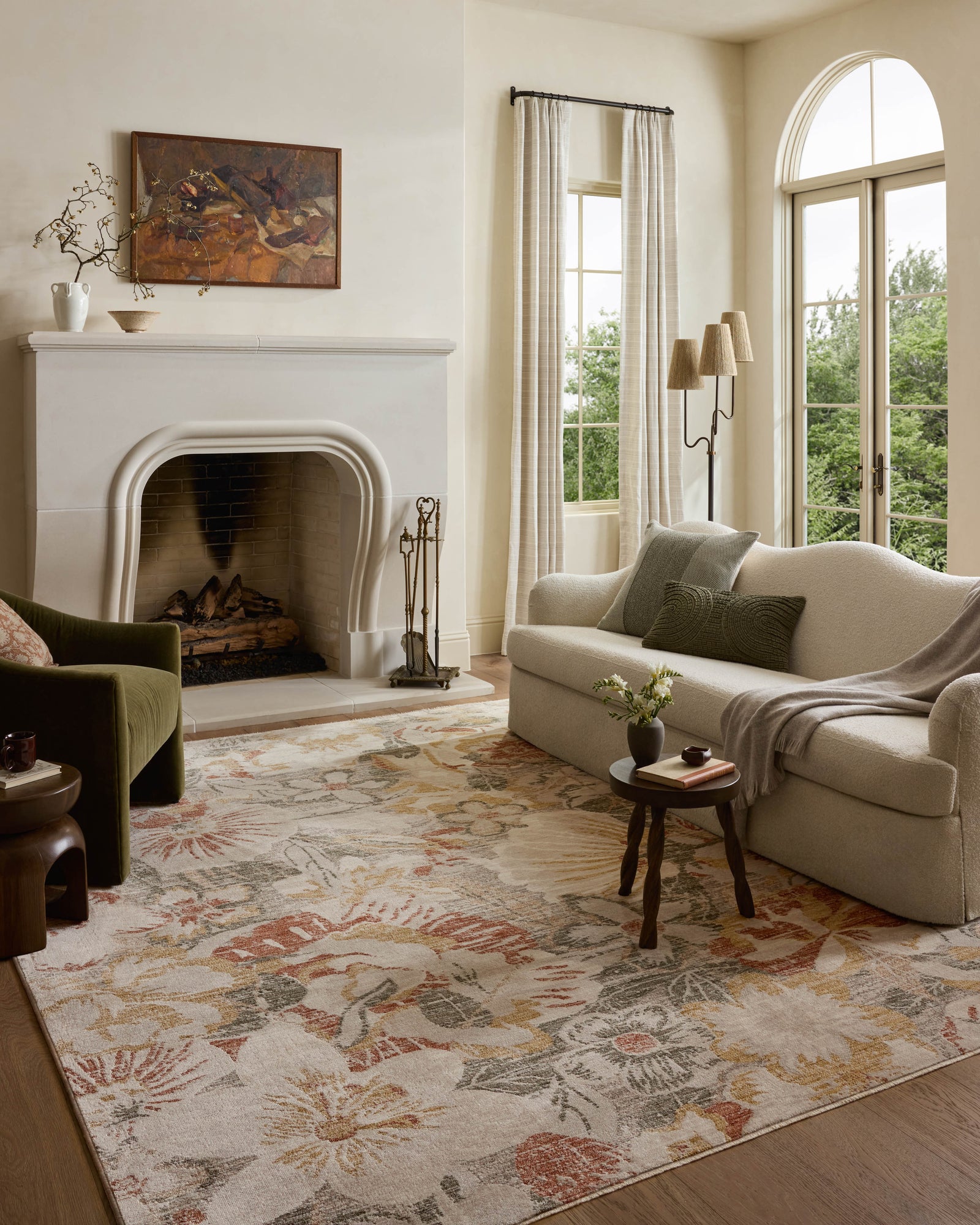 Eileen Natural / Sunrise — a Loloi rug at Laurie Yapp Home.