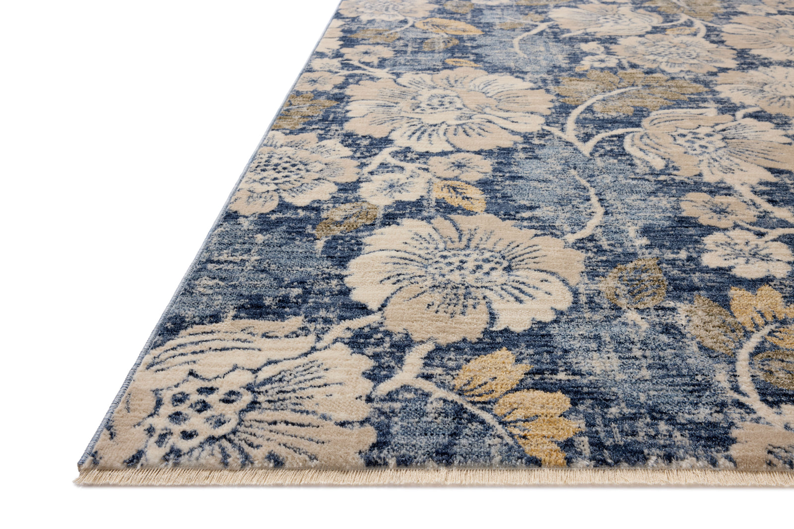 Eileen Denim / Natural — a Loloi rug at Laurie Yapp Home.