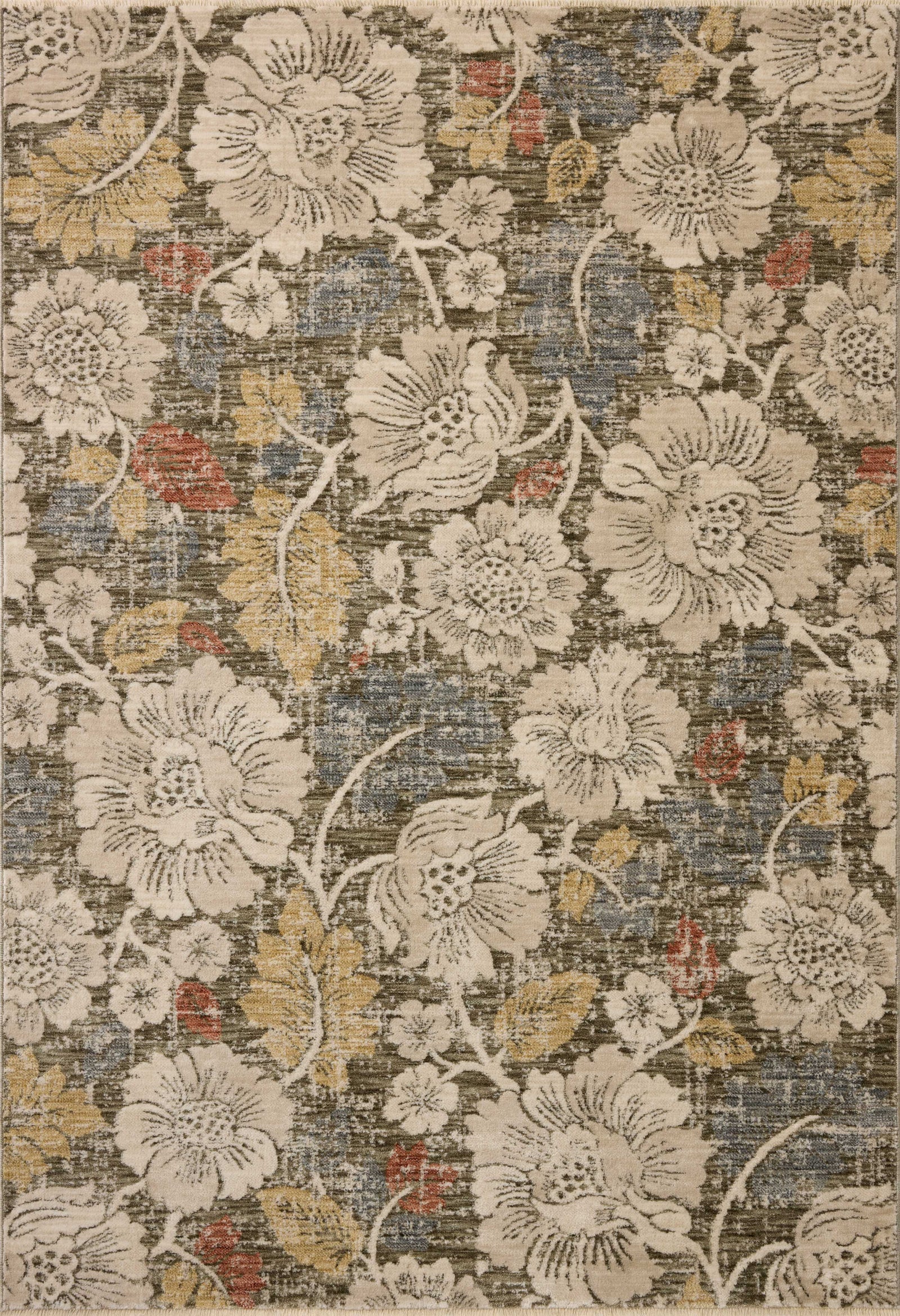 Eileen Olive / Multi — a Loloi rug at Laurie Yapp Home.
