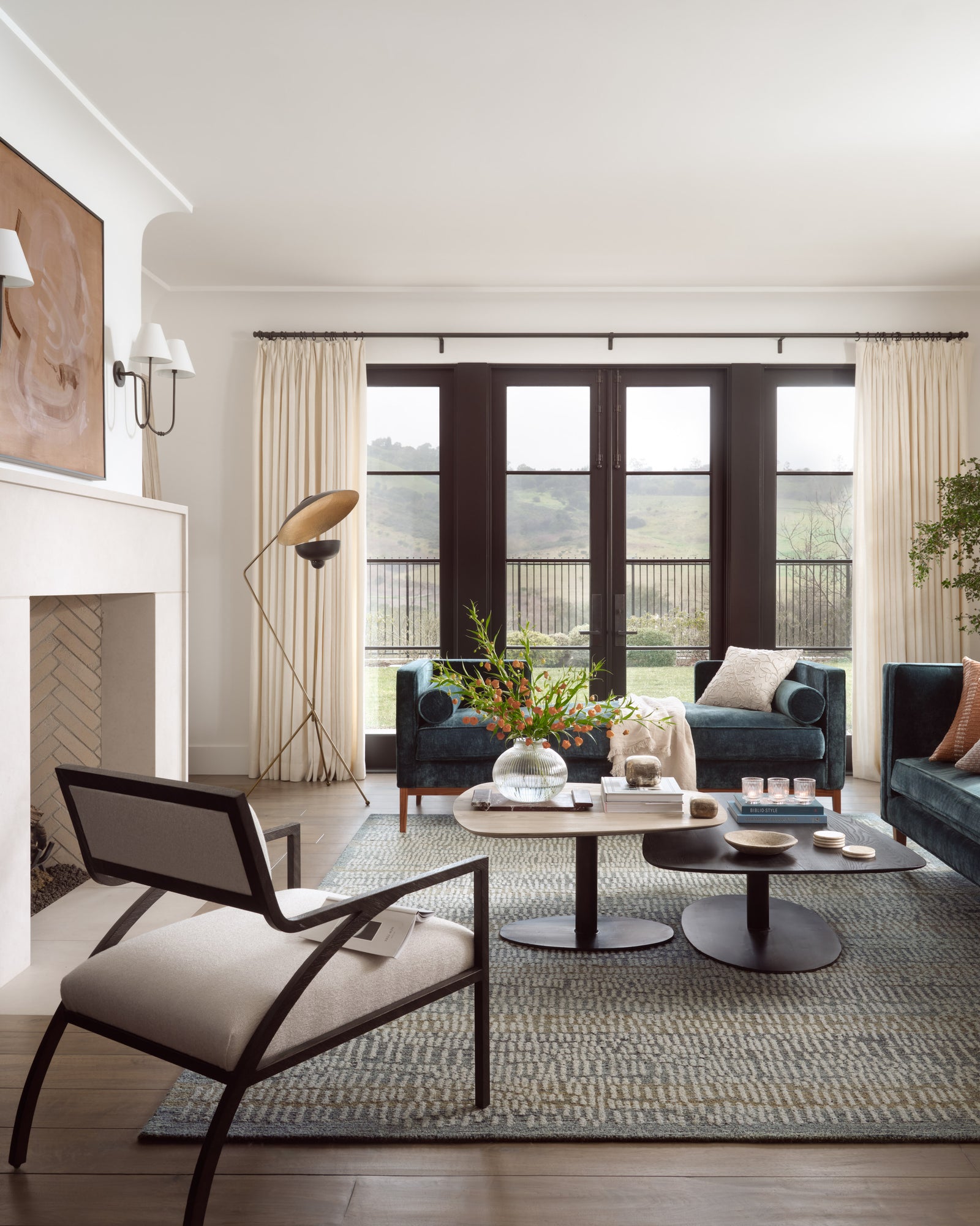 Elias Ocean / Oatmeal — a Loloi rug at Laurie Yapp Home.