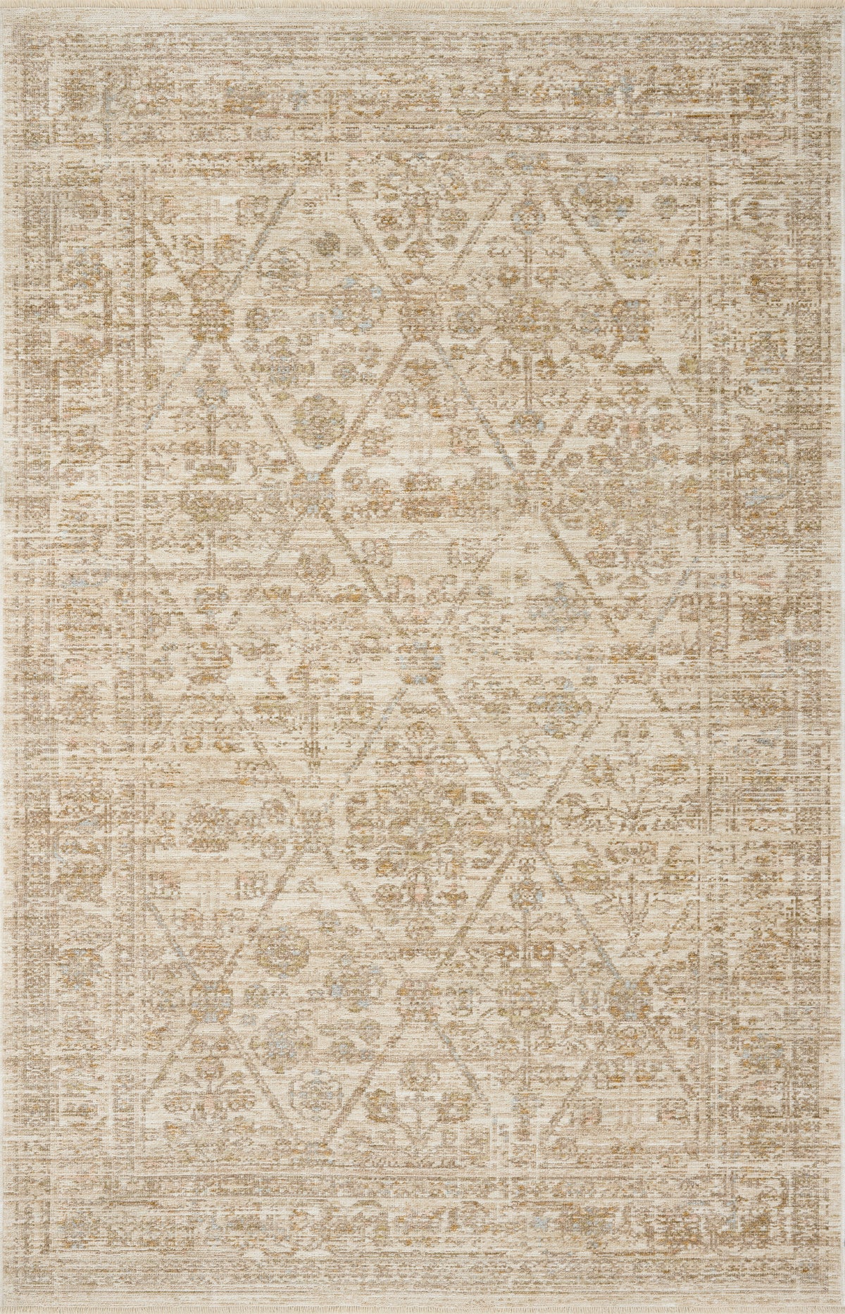 Elora Ivory / Multi — a Loloi rug at Laurie Yapp Home.
