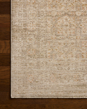 Elora Natural / Terracotta shown from a different angle to reveal its pattern.