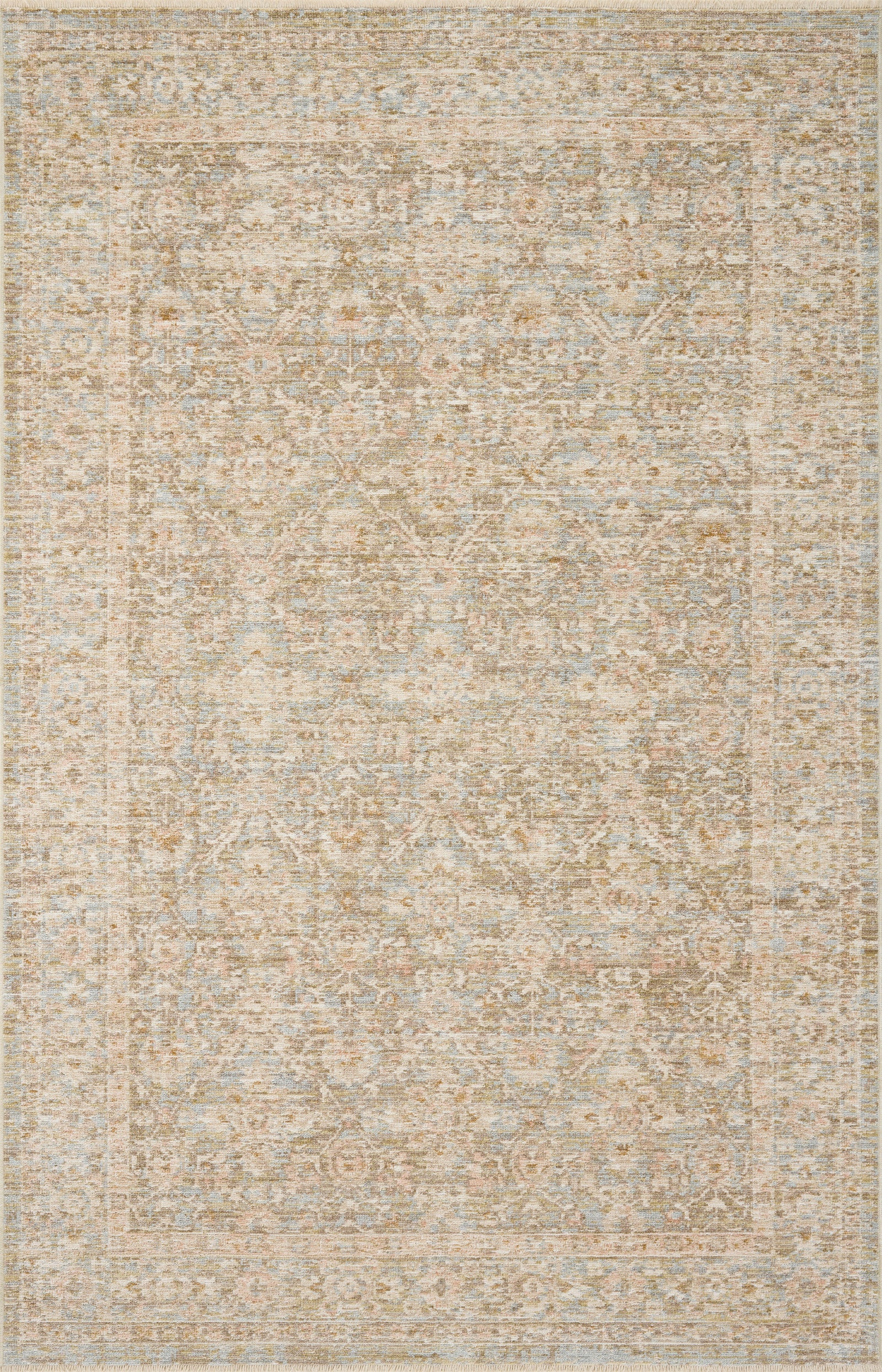 Elora Sky / Terracotta — a Loloi rug at Laurie Yapp Home.