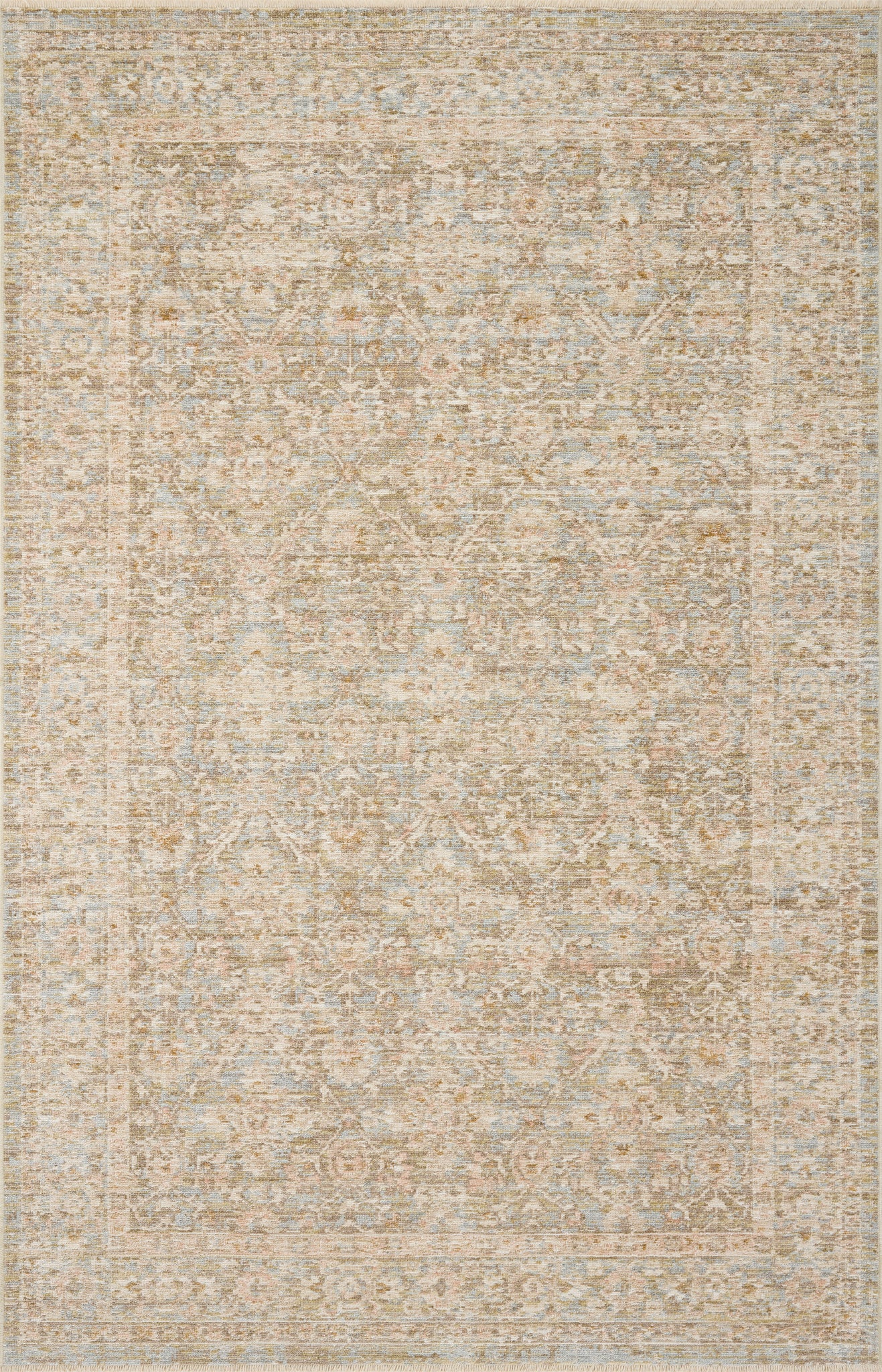 Elora Sky / Terracotta — a Loloi rug at Laurie Yapp Home.