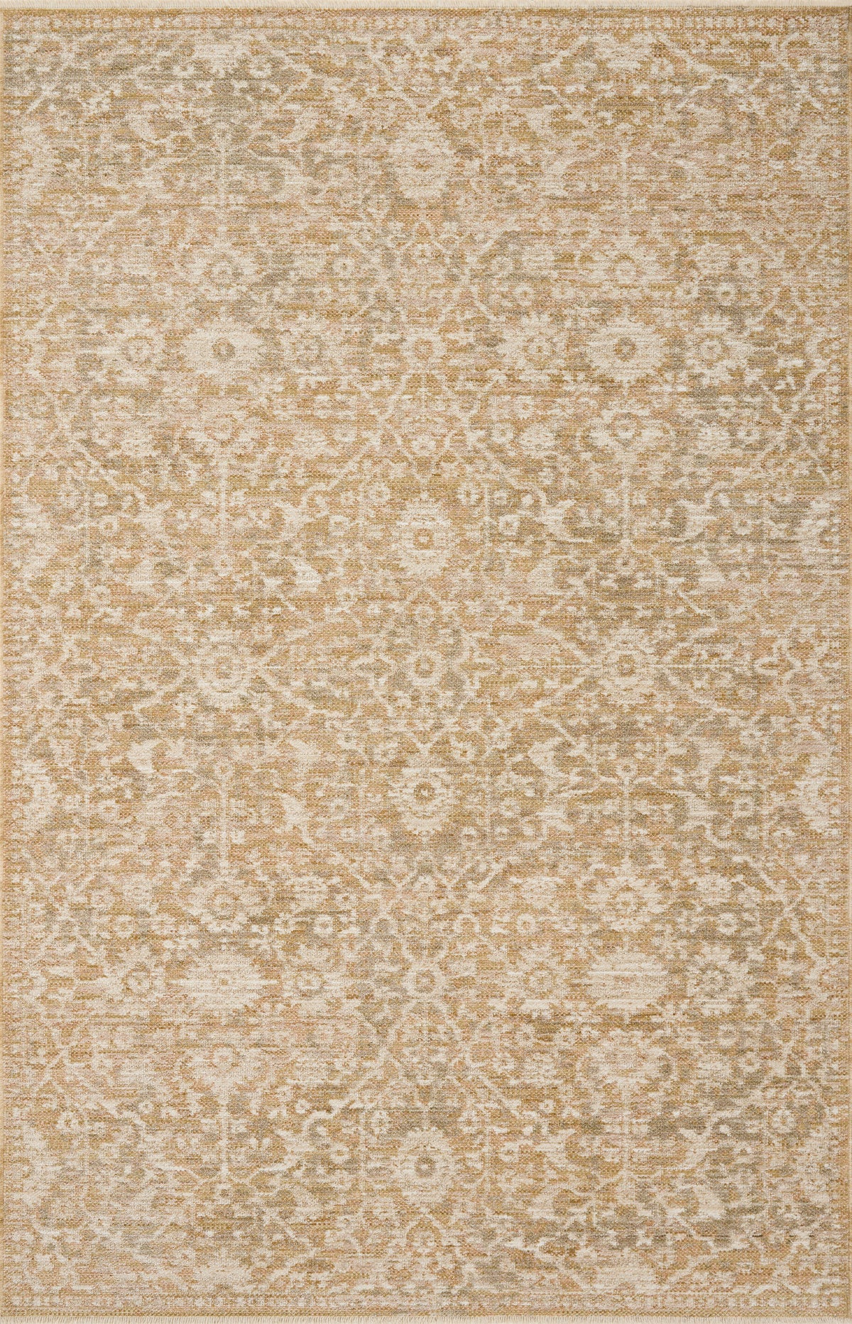 Elora Gold Natural — a Loloi rug at Laurie Yapp Home.