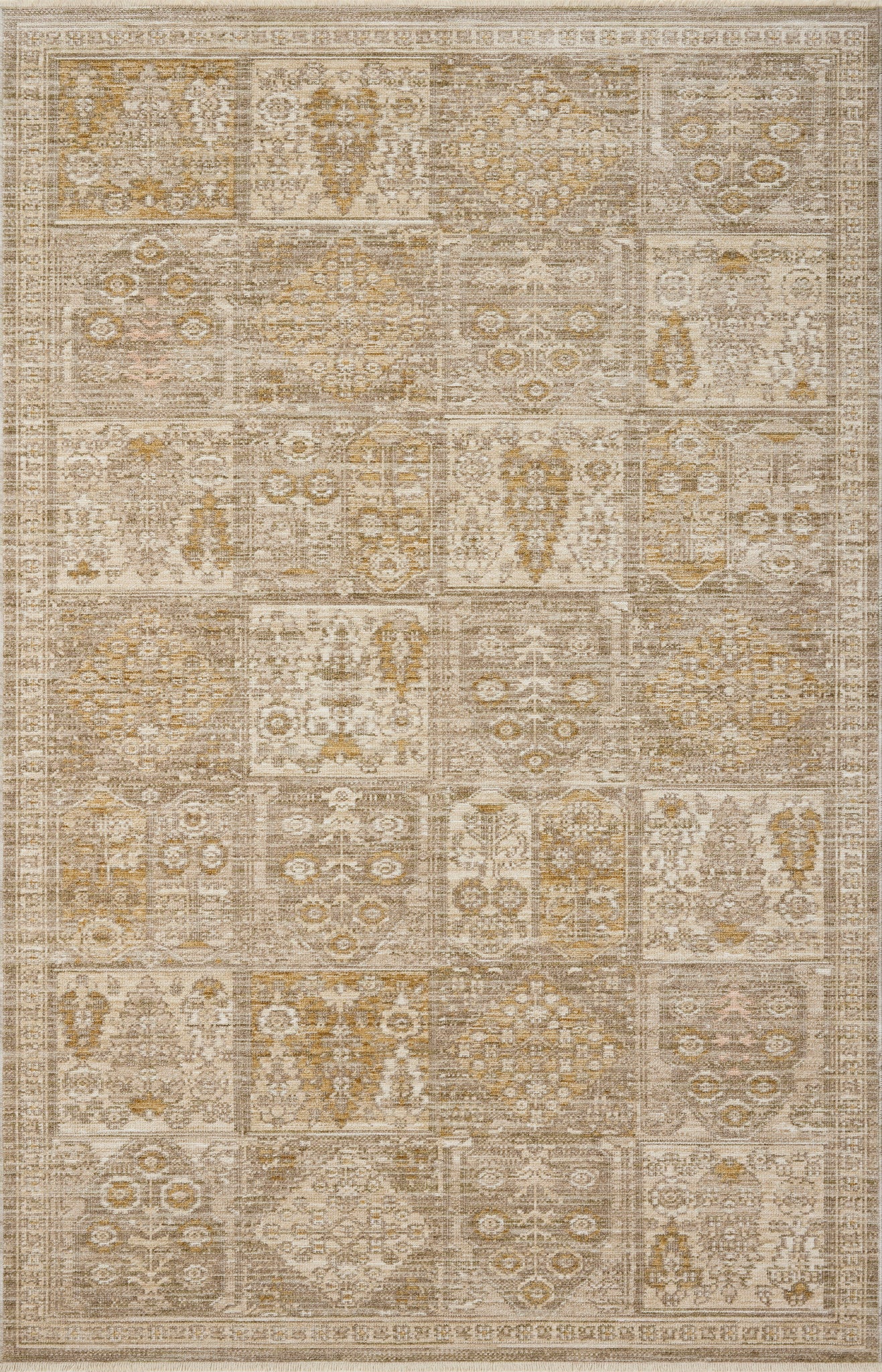 Elora Mushroom / Ochre — a Loloi rug at Laurie Yapp Home.