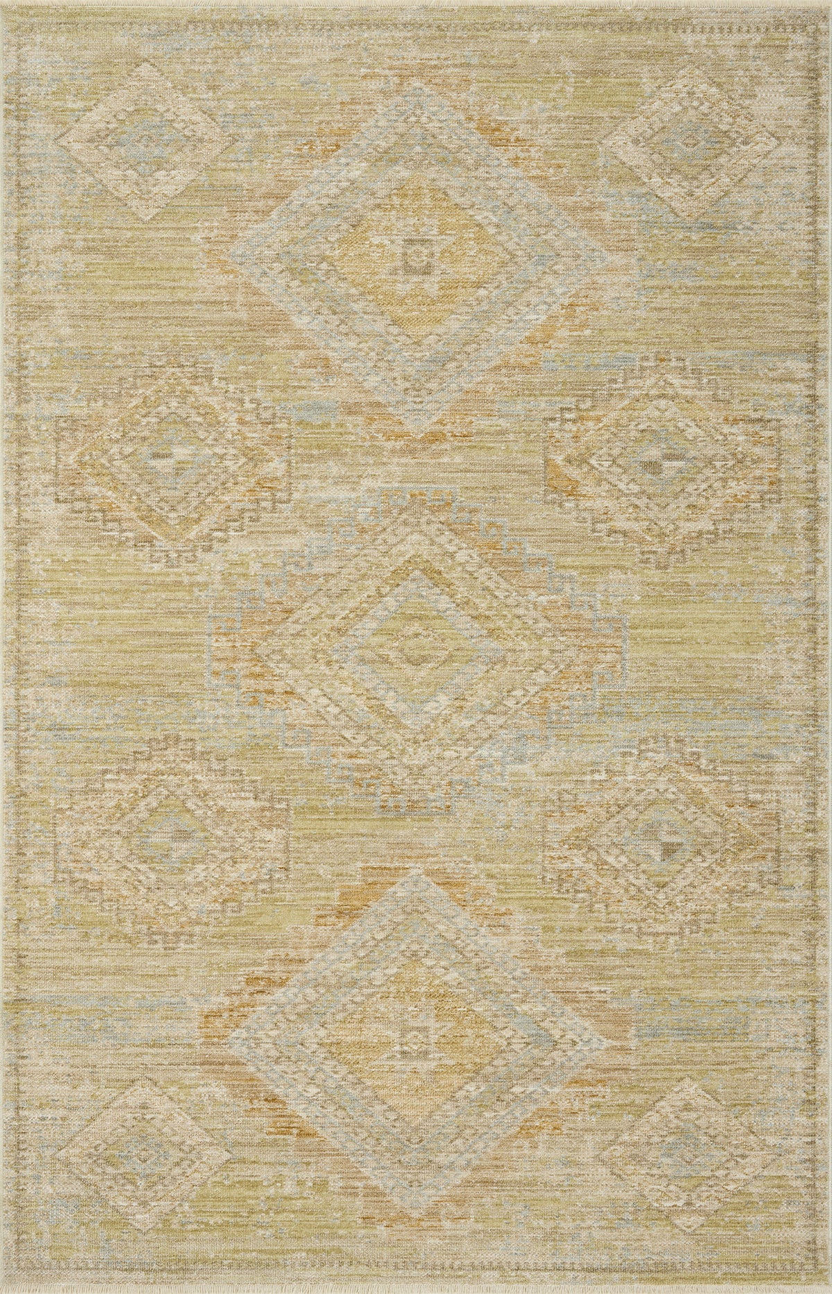 Elora Pistachio / Clay — a Loloi rug at Laurie Yapp Home.