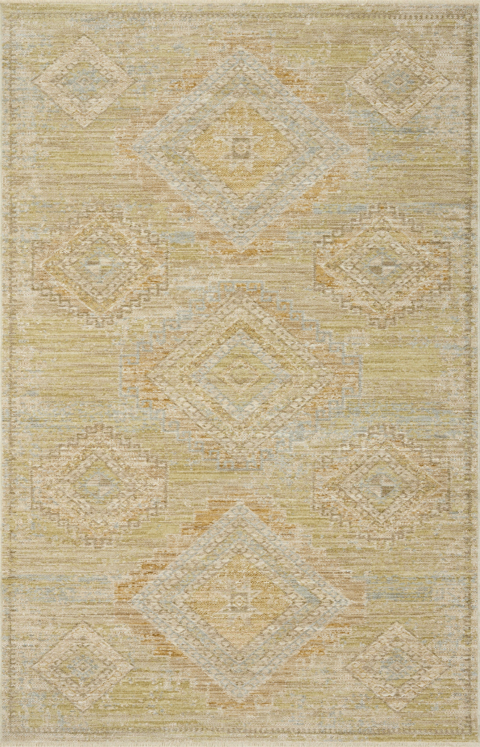 Elora Pistachio / Clay — a Loloi rug at Laurie Yapp Home.