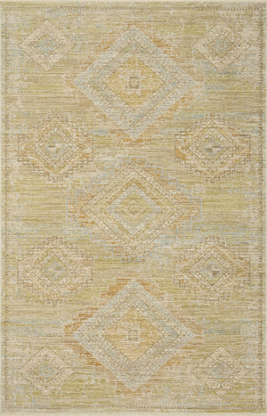Elora Pistachio / Clay — a Loloi rug at Laurie Yapp Home.