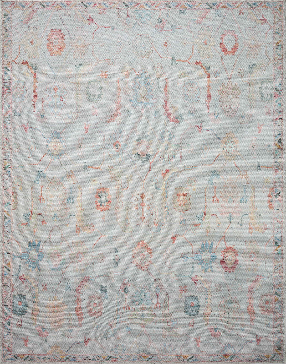 Elysium Pebble / Multi — a Loloi rug at Laurie Yapp Home.