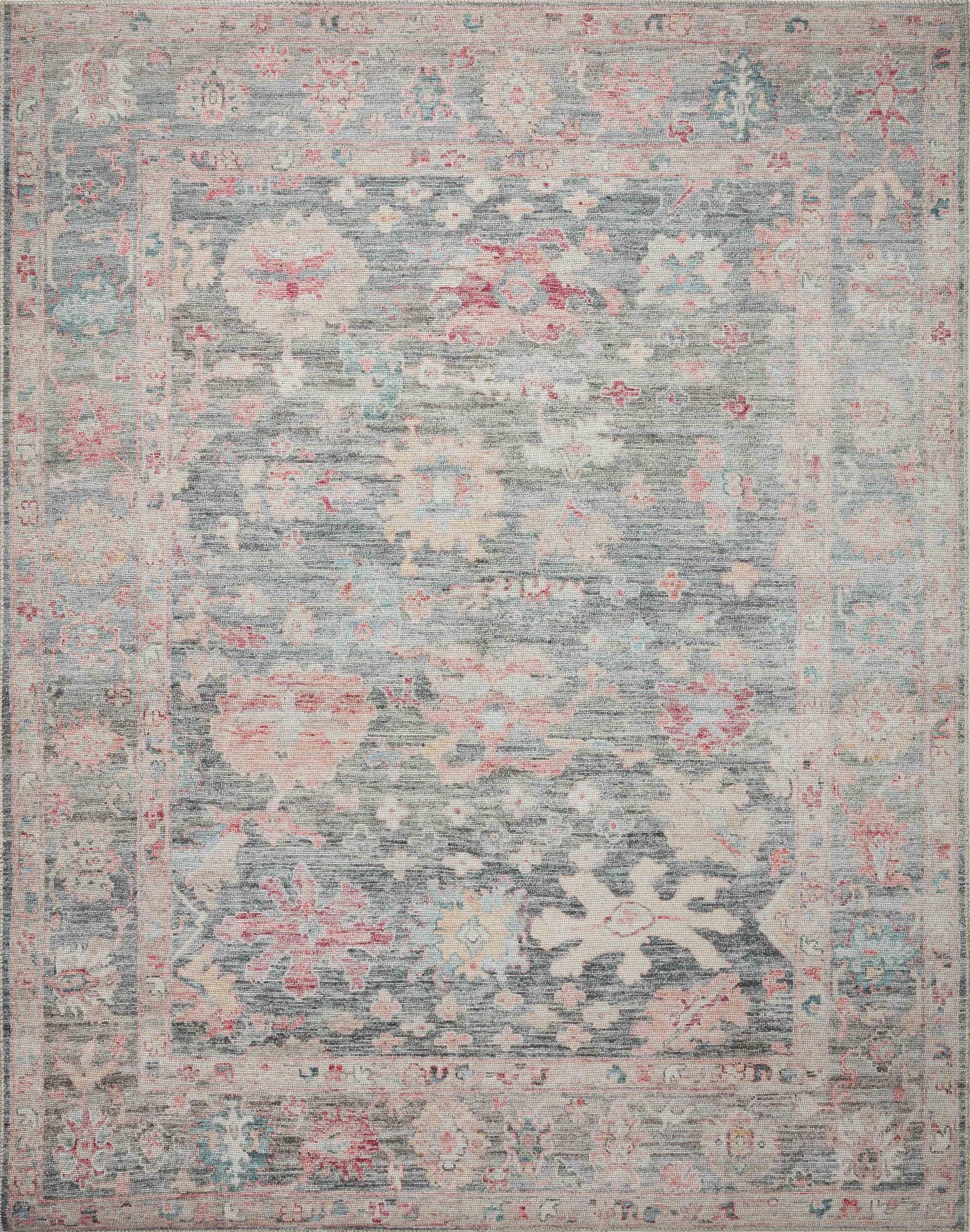 Elysium Graphite / Multi — a Loloi rug at Laurie Yapp Home.