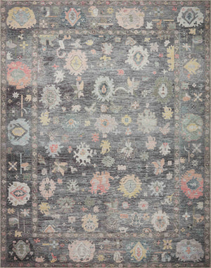 Elysium Charcoal / Multi — a Loloi rug at Laurie Yapp Home.
