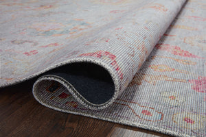 Elysium Silver / Multi styled in a living room at Laurie Yapp Home.