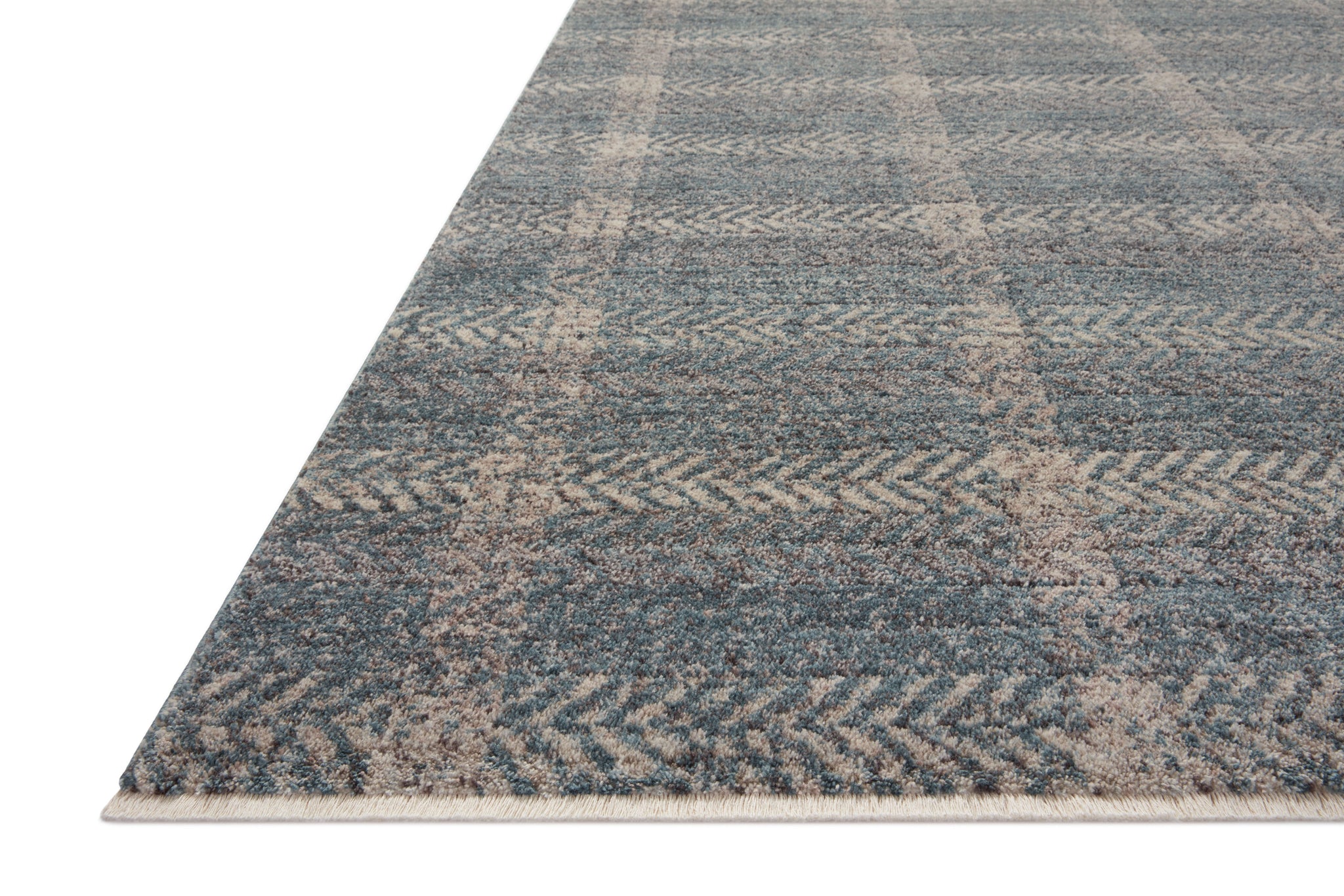 Ember Blue / Beige shown from a different angle to reveal its pattern.