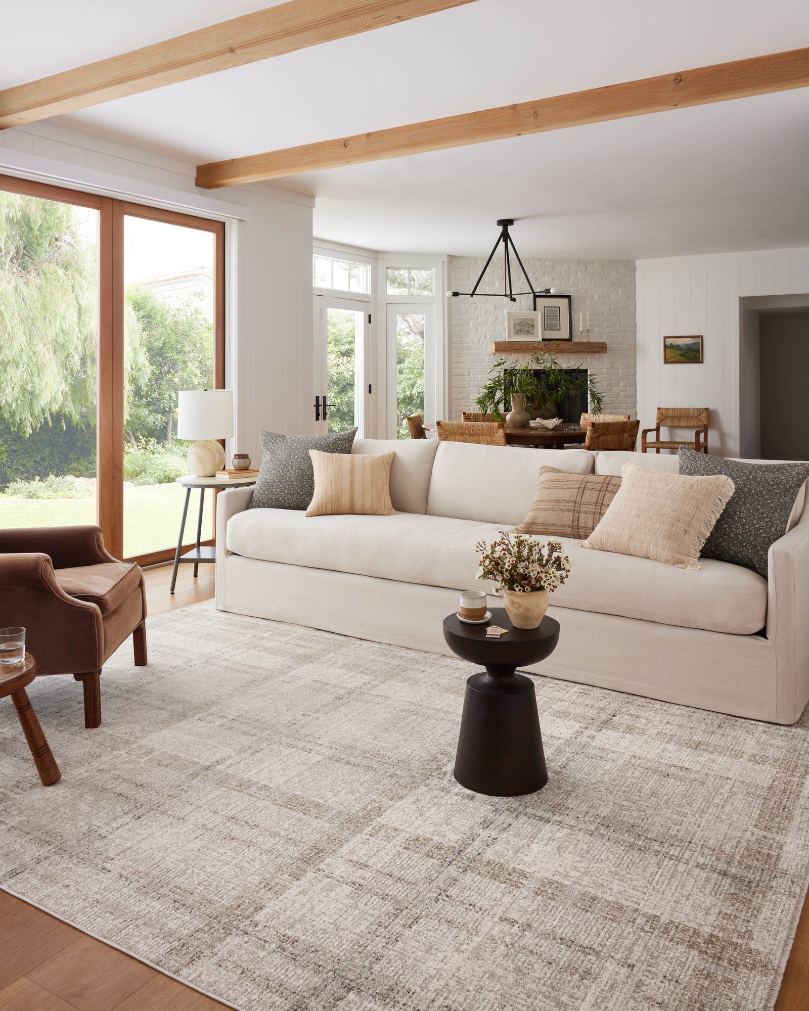 Ember Ivory / Multi — a Loloi rug at Laurie Yapp Home.