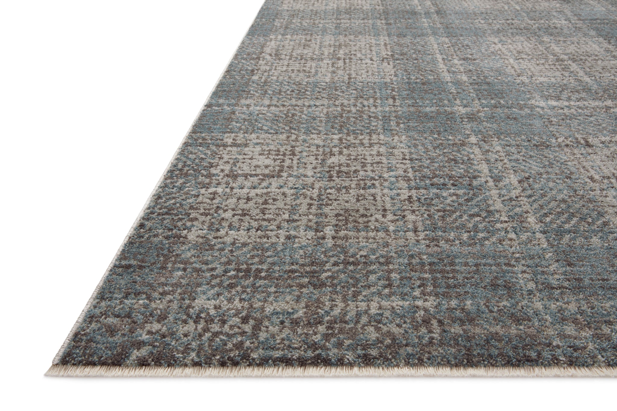 Ember Denim / Charcoal shown from a different angle to reveal its pattern.