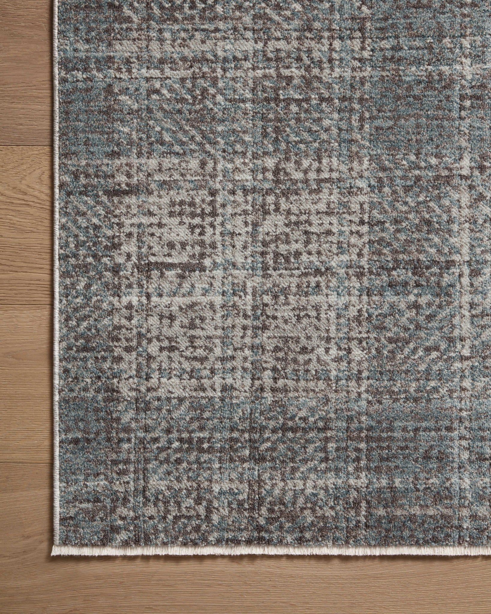 Ember Denim / Charcoal shown from a different angle to reveal its pattern.