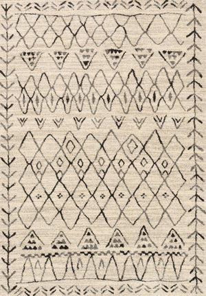 Emory Heather Gray / Black — a Loloi rug at Laurie Yapp Home.