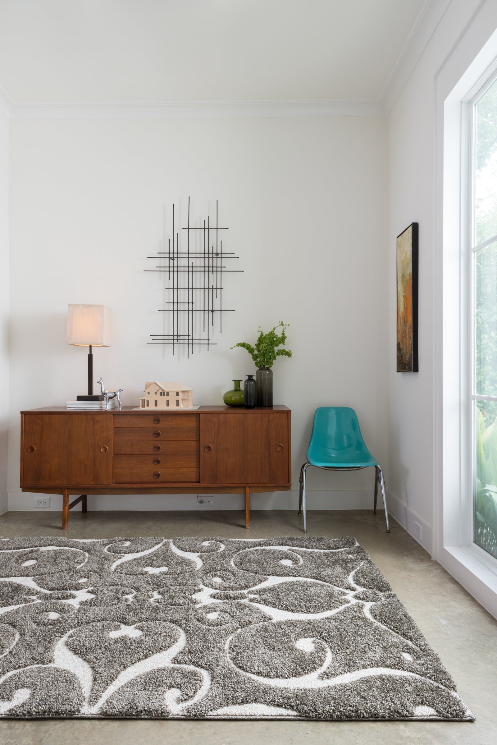 Enchant Smoke — a Loloi rug at Laurie Yapp Home.