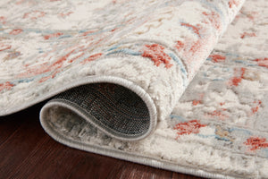 Estelle Ivory / Rust styled in a living room at Laurie Yapp Home.