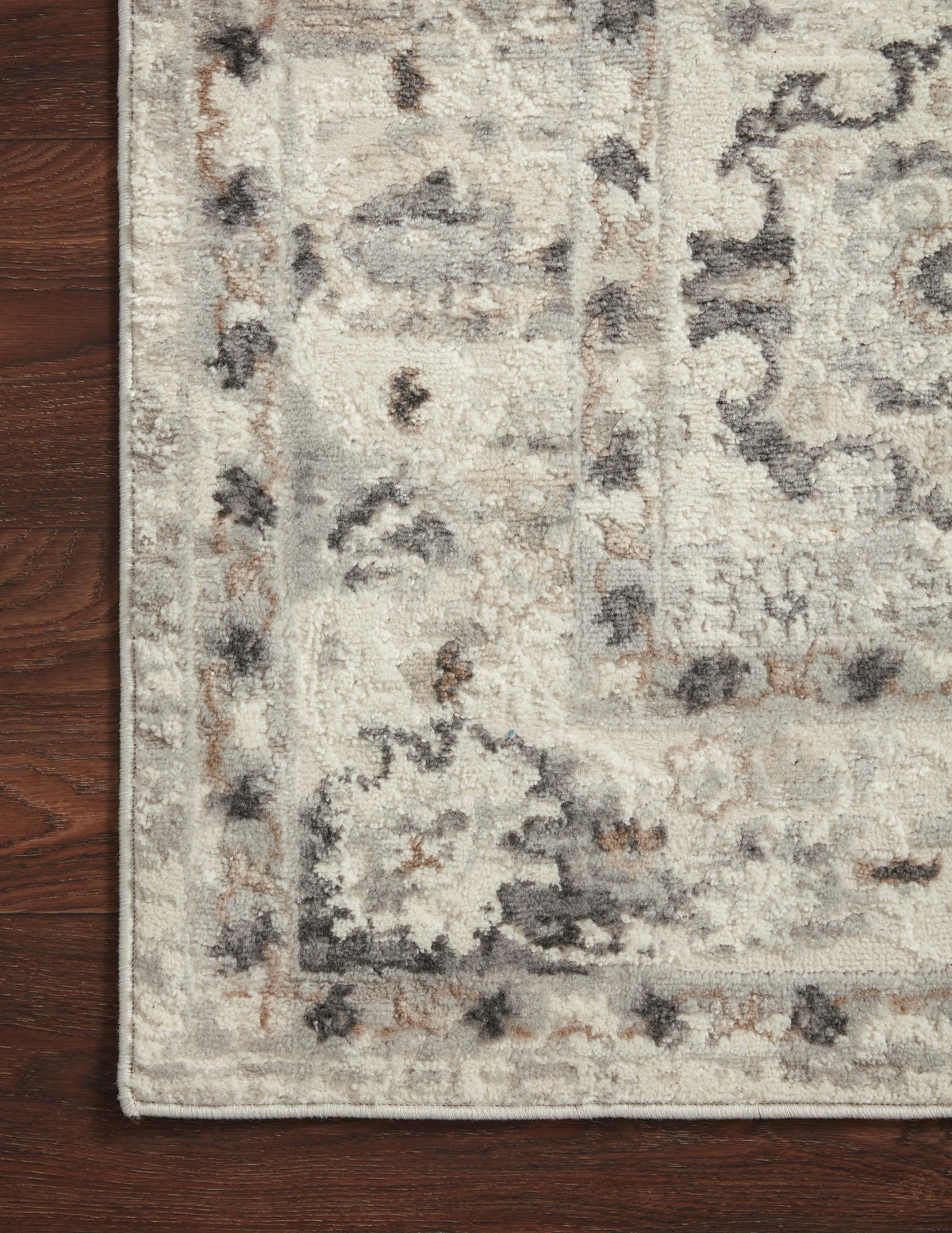 Estelle Ivory / Stone — a Loloi rug at Laurie Yapp Home.