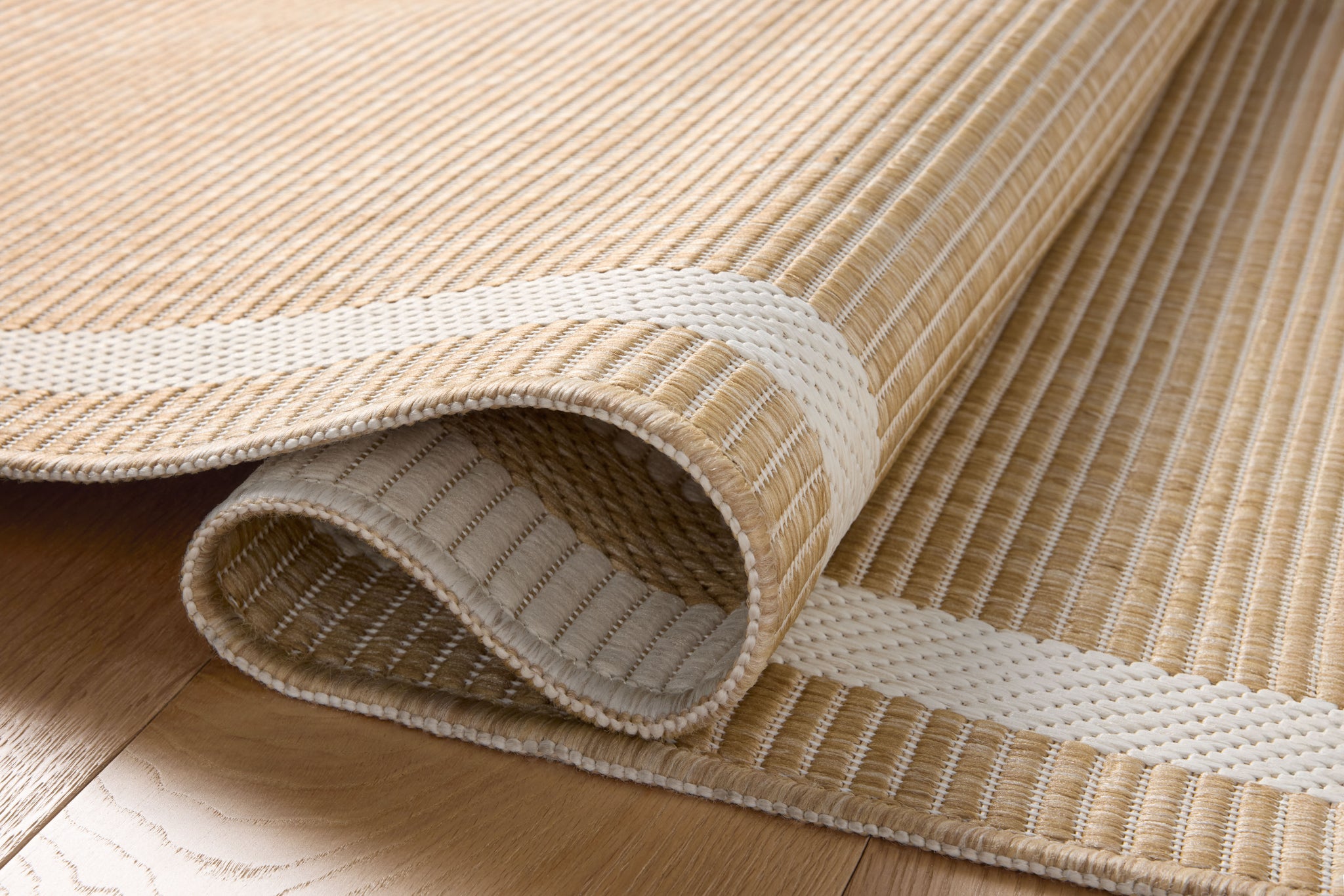Easton Wheat / Ivory shown from a different angle to reveal its pattern.
