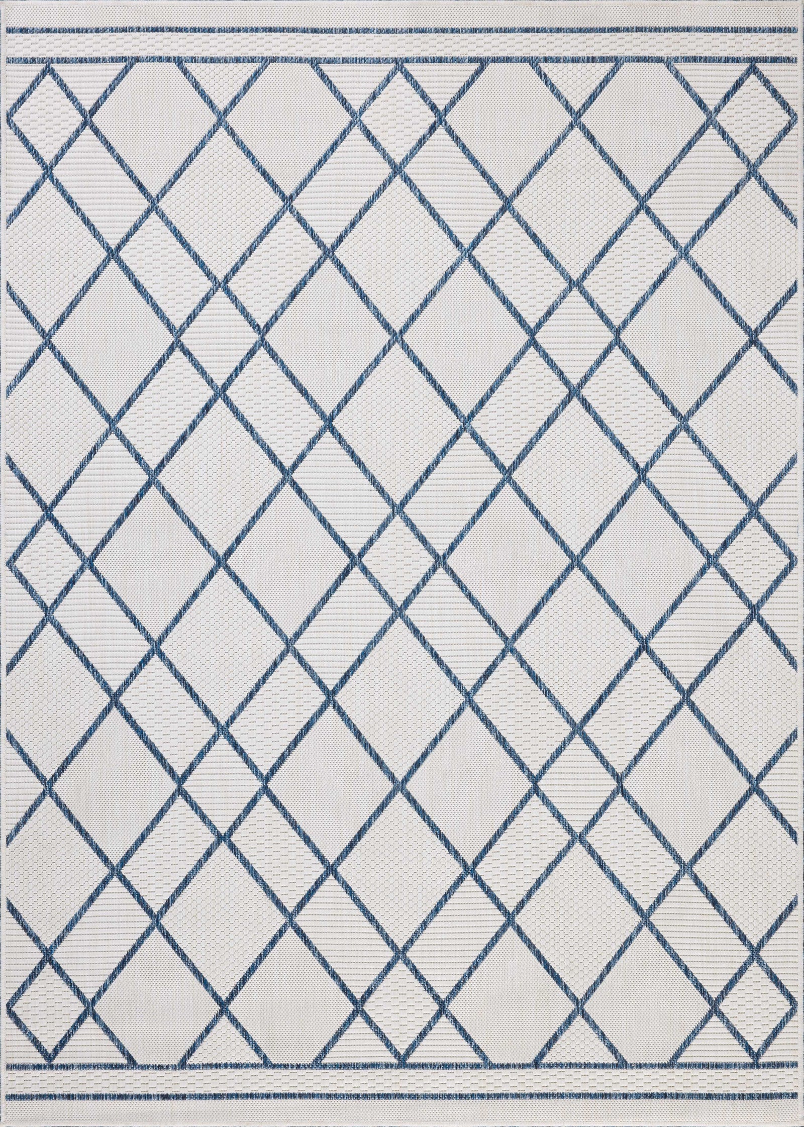 Easton Ivory / Denim — a Loloi rug at Laurie Yapp Home.