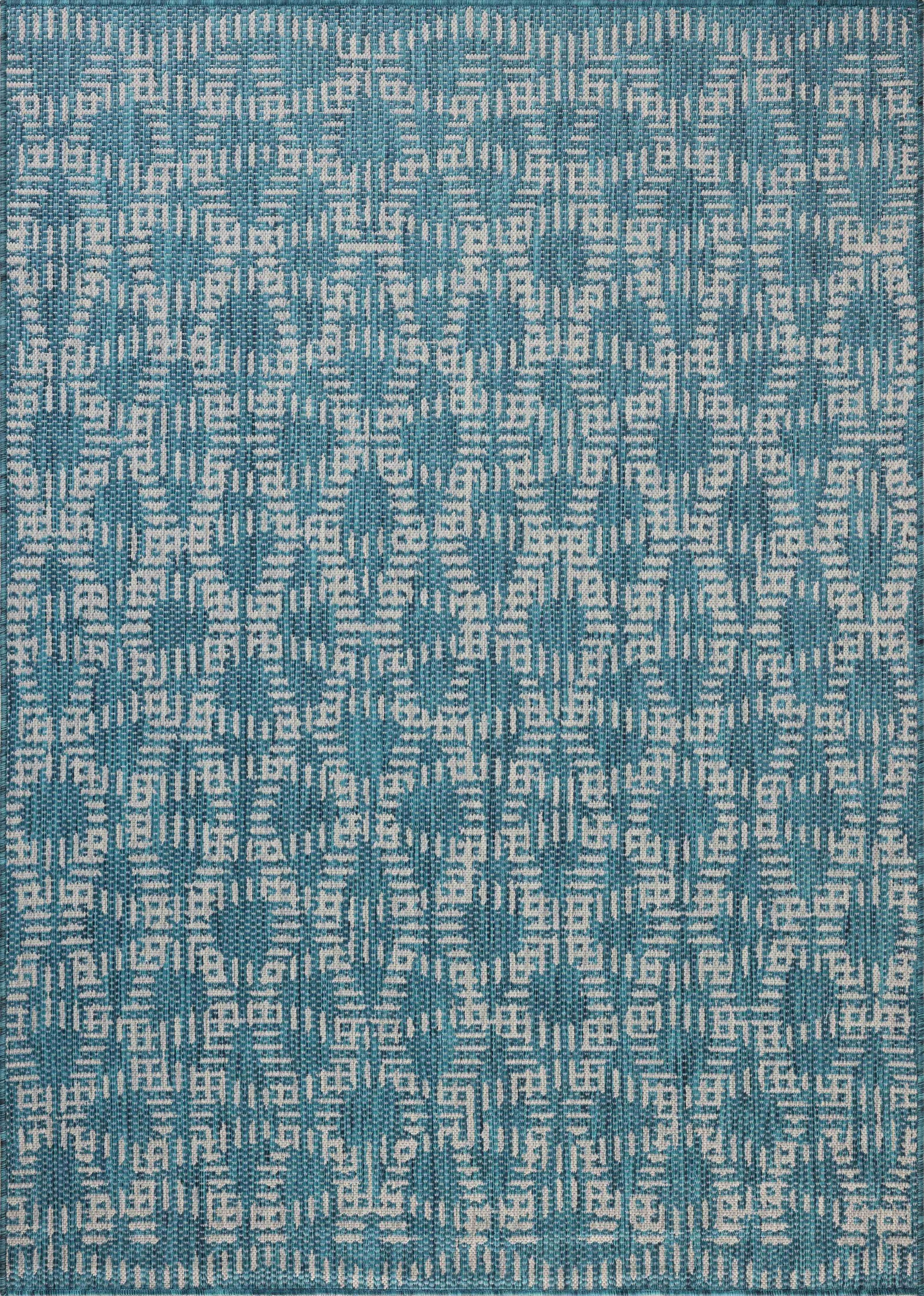Easton Fog / Teal — a Loloi rug at Laurie Yapp Home.