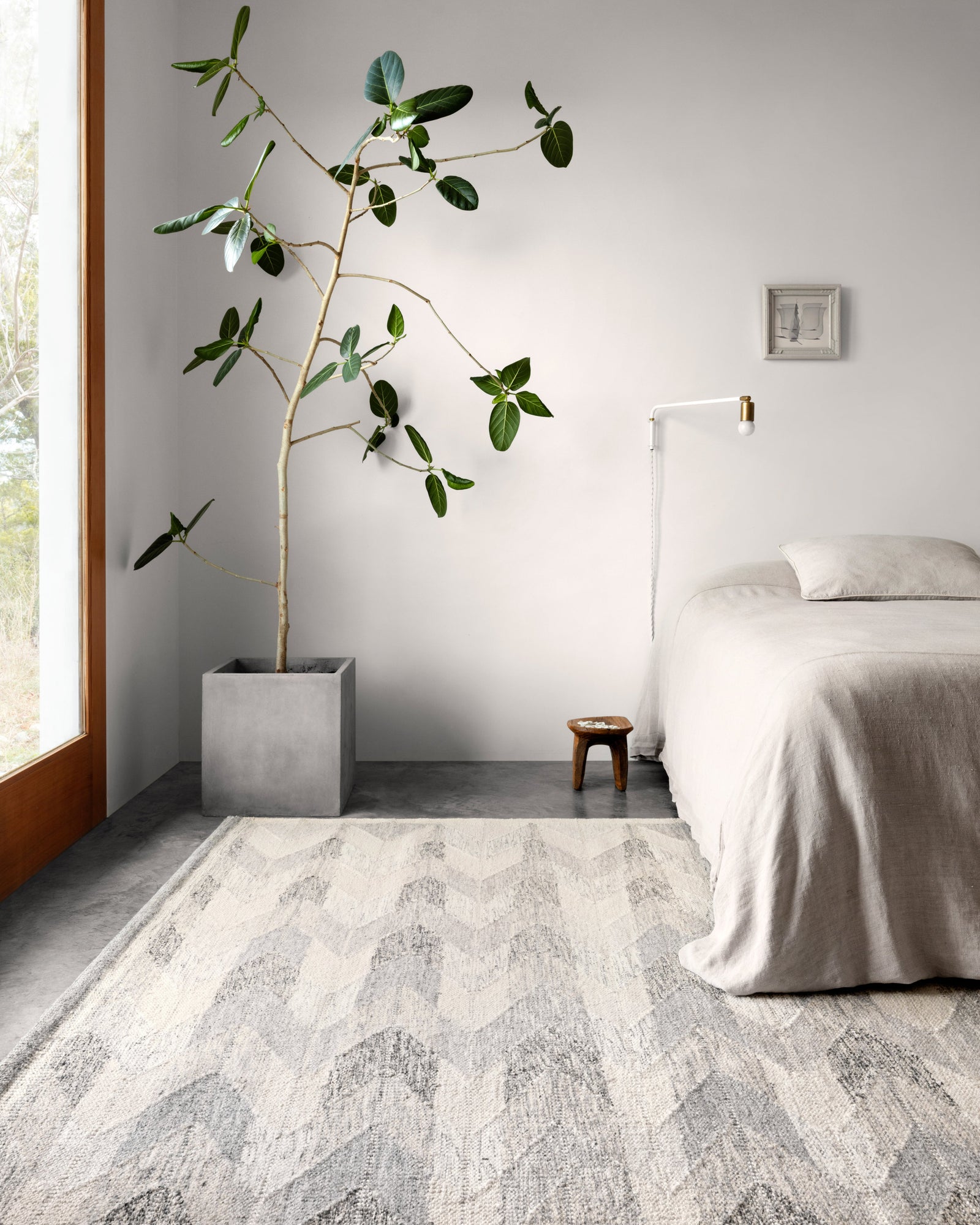 Evelina Pewter / Silver — a Loloi rug at Laurie Yapp Home.