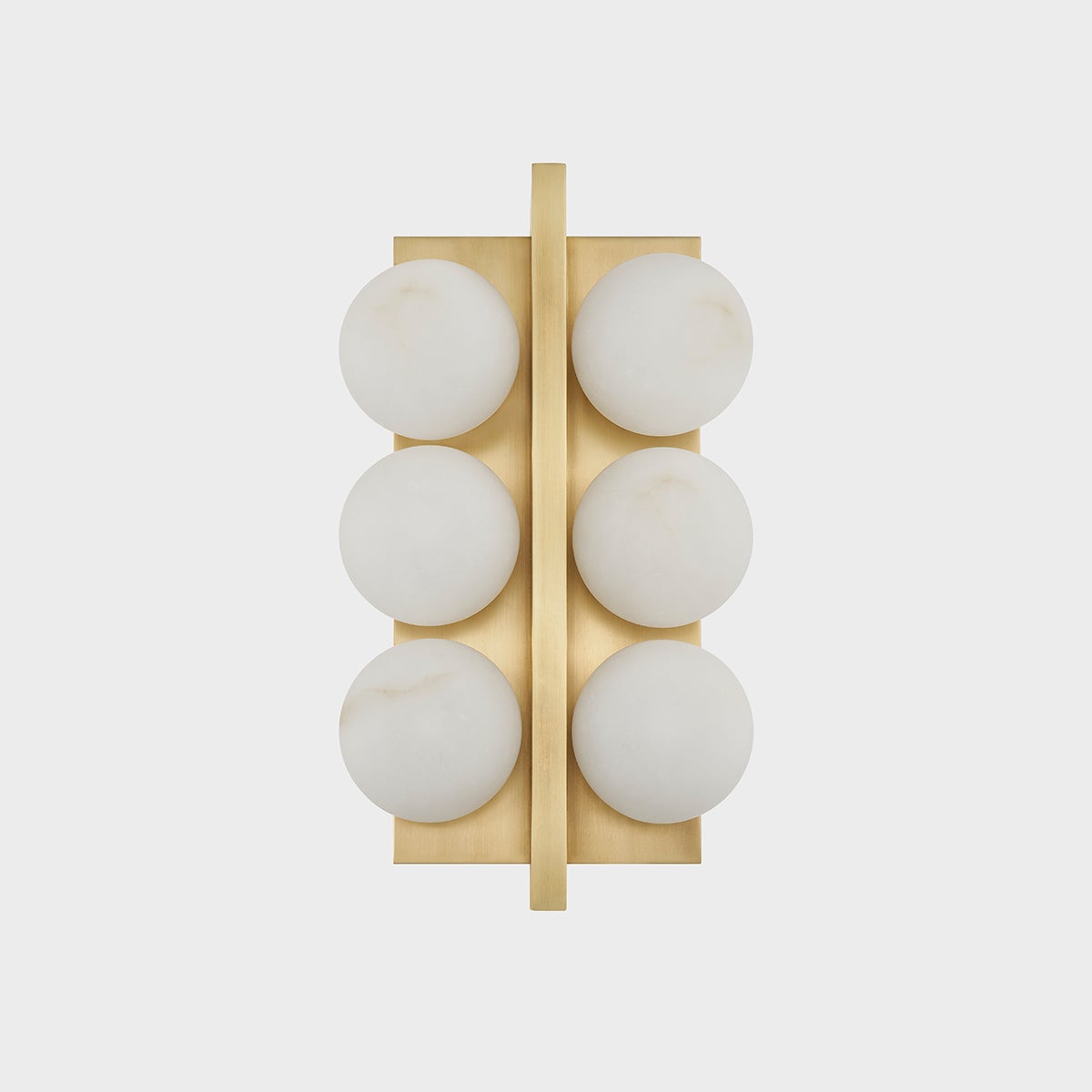 Close-up of the Emille Wall Sconce 6.75" x 12.25" showing the arm curve and shade silhouette.