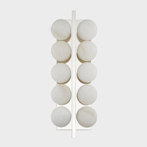 Close-up of the Emille Wall Sconce 6.75" x 18.25" showing the arm curve and shade silhouette.