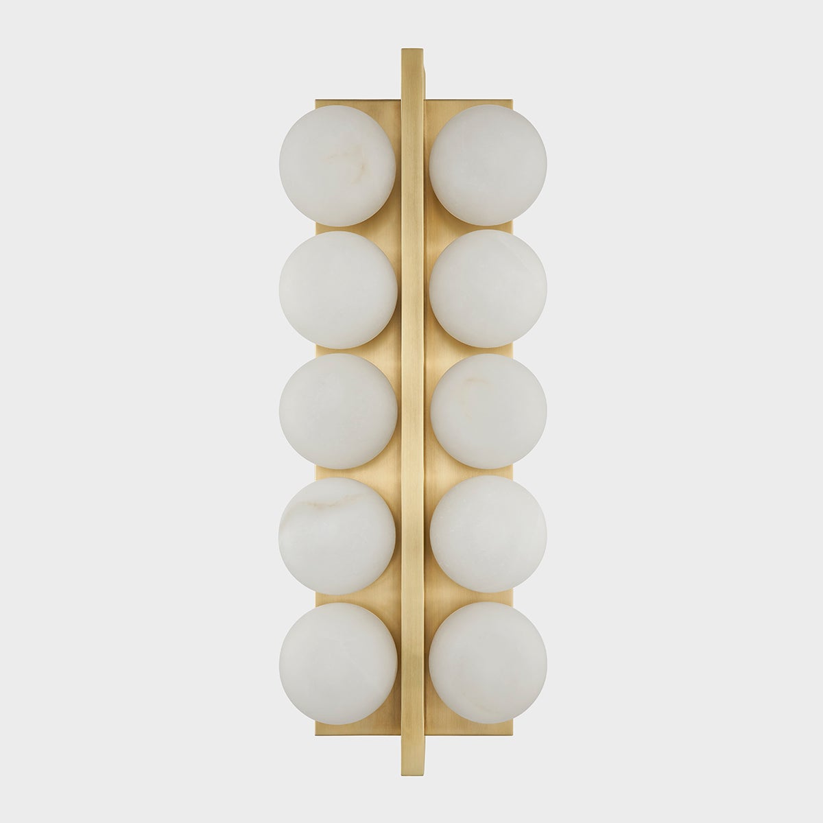 Close-up of the Emille Wall Sconce 6.75" x 18.25" showing the arm curve and shade silhouette.