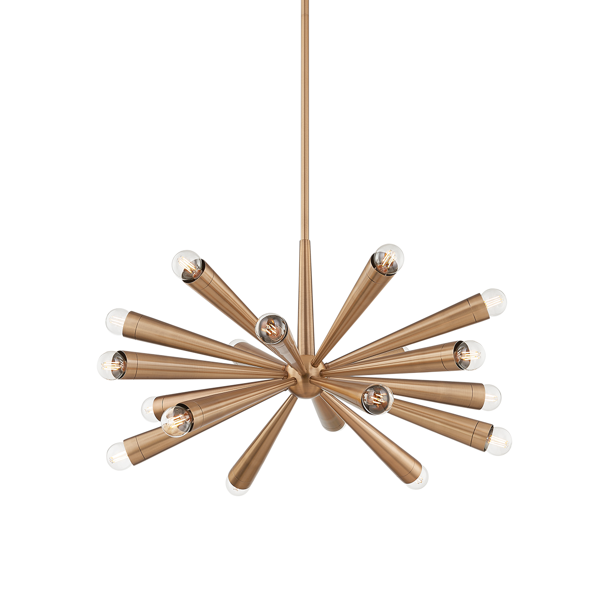 Keanu Chandelier 30.25" — a Troy chandelier for dining rooms, entries, and living rooms at Laurie Yapp Home.